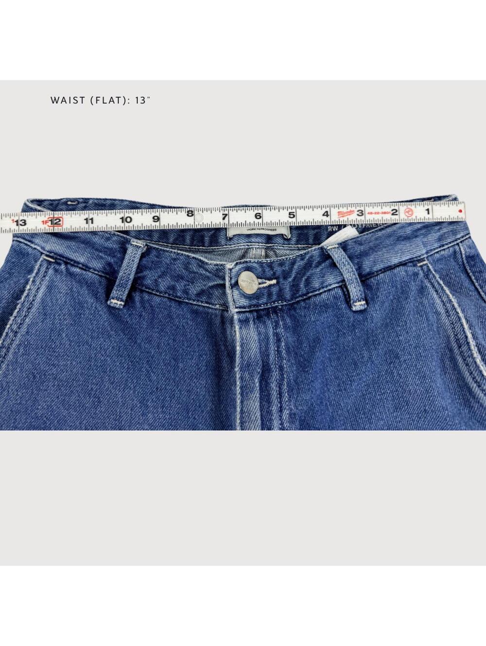Carhartt WIP Pierce Boyfriend Carpenter Jeans 26 - Picture 7 of 9